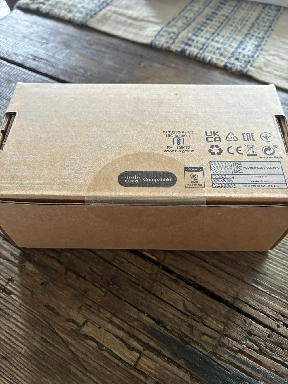 Logitech Webcam C925e Box with Lime Green Print